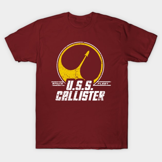 USS Callister T-Shirt by MindsparkCreative